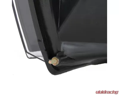 Spec-D Retro Style Projector Headlights (Matte Black Housing/Clear Lens) Dodge Ram 2006-2009 - 2LHP-DGP06JM-RS