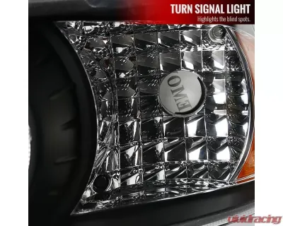 Spec-D Dual Halo Projector Headlights w/ LED Accent Lights (Matte Black Housing/Clear Lens) BMW E39 1996-2003 - 2LHP-E3997JM-TM