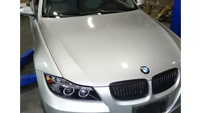 Spec-D Dual Halo Projector Headlights w/ LED Light Strip & LED Turn Signal Lights (Glossy Black/Smoked Lens) BMW E90 | E91 3-Series 2006-2008                                     - 2LHP-E9005G-8V2-TM - Image 10