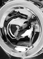 Spec-D Dual Halo Projector Headlights (Chrome Housing/Clear Lens) Ford Explorer 2002-2005                                     - 2LHP-EPOR02-TM - Image 4