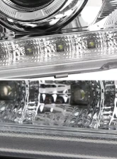 Spec-D Dual Halo Projector Headlights (Chrome Housing/Clear Lens) Ford Explorer 2002-2005                                     - 2LHP-EPOR02-TM - Image 6