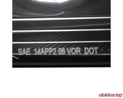 Spec-D Projector Headlights w/ Amber Reflectors (Matte Black Housing/Clear Lens) Ford F-150 | Lincoln Mark LT 2004-2008 - 2LHP-F15004JM-RS