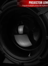 Spec-D Switchback Sequential LED C-Bar Projector Headlights (Black Housing/Smoked Lens) Ford F-150 | Lincoln Mark LT 2004-2008                                     - 2LHP-F15004SM-SQ-RS - Image 2