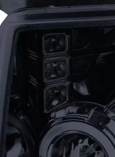 Spec-D Dual Halo Projector Headlights (Glossy Black Housing/Smoked Lens) Ford F-150 2009-2014                                     - 2LHP-F15009G-TM - Image 3