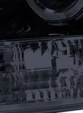 Spec-D Dual Halo Projector Headlights (Glossy Black Housing/Smoked Lens) Ford F-150 2009-2014                                     - 2LHP-F15009G-TM - Image 6