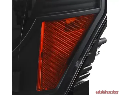 Spec-D Projector Headlights w/ LED Light Strip (Matte Black Housing/Clear Lens) Ford F-150 2009-2014 - 2LHP-F15009JM-8-RS