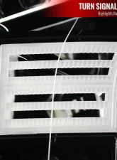 Spec-D LED Bar Projector Headlights (Jet Black Housing/Clear Lens) Ford F-150 2015-2017                                     - 2LHP-F15015BK-TM - Image 6