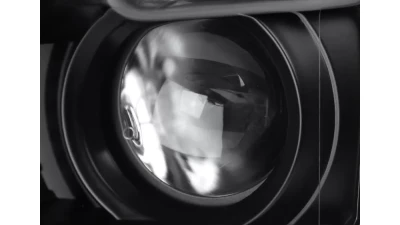 Spec-D LED Bar Projector Headlights - RS (Matte Black Housing / Clear Lens) Ford F-150 2015-2017                                     - 2LHP-F15015JM-RS - Image 3