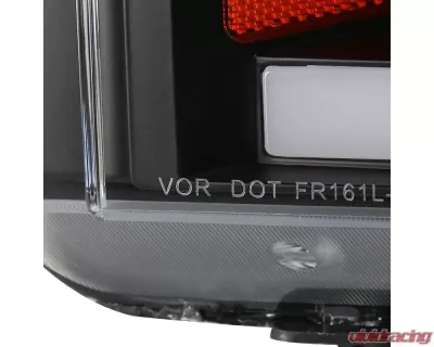 Spec-D LED Bar Projector Headlights - RS (Matte Black Housing / Clear Lens) Ford F-150 2015-2017 - 2LHP-F15015JM-RS