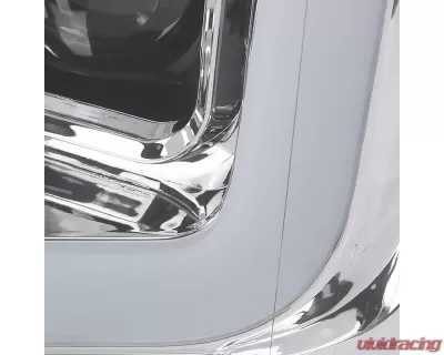 Spec-D LED C-Bar Projector Headlights w/ Switchback Sequential Turn Signal Lights (Chrome Housing / Clear Lens) Ford F-150 2018-2020 - 2LHP-F15018-SQ-RS