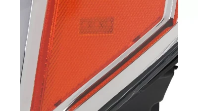 Spec-D LED C-Bar Projector Headlights w/ Switchback Sequential Turn Signal Lights (Chrome Housing / Clear Lens) Ford F-150 2018-2020                                     - 2LHP-F15018-SQ-RS - Image 6