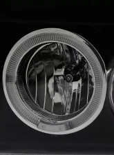 Spec-D Dual Halo Projector Headlights - V2 (Matte Black Housing/Clear Lens) Ford Bronco | F-Series 1992-1996                                     - 2LHP-F15092JM-V2-TM - Image 4