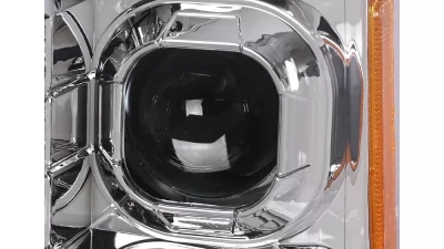 Spec-D Switchback LED C-Bar Projector Headlights (Chrome Housing/Clear Lens) Ford F-Series 2017-2019                                     - 2LHP-F25017-TM - Image 3