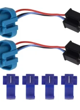 Spec-D Dual Halo Projector Headlights (Jet Black Housing/Clear Lens) Ford F-Series | Excursion 1999-2004                                     - 2LHP-F25099BK-TM - Image 8