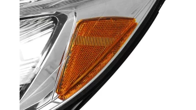 Spec-D Projector Headlights w/ LED Light Strip & LED Turn Signal Lights (Chrome Housing/Clear Lens) Ford Focus 2012-2014                                     - 2LHP-FOC12-TM - Image 8