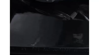 Spec-D Dual Halo Projector Headlights (Glossy Black Housing/Smoked Lens) Nissan Frontier 2001-2004                                     - 2LHP-FRO01G-TM - Image 6