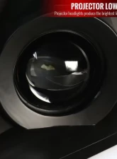 Spec-D Sequential LED Bar Projector Headlights (Matte Black Housing/Clear Lens) Hyundai Genesis Coupe 2010-2012                                     - 2LHP-GENS210JM-OZ - Image 4