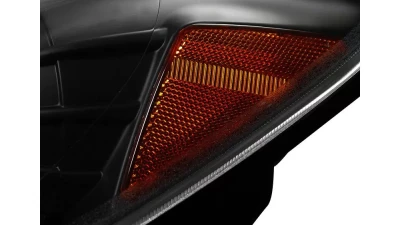 Spec-D Projector Headlights w/ SMD LED Light Strip (Matte Black Housing/Clear Lens) Hyundai Genesis Coupe 2010-2012                                     - 2LHP-GENS210JM-V2-TM - Image 7