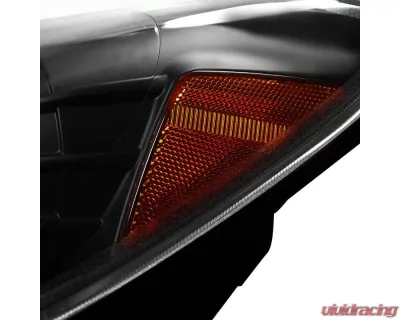 Spec-D Projector Headlights w/ SMD LED Light Strip (Matte Black Housing/Clear Lens) Hyundai Genesis Coupe 2010-2012 - 2LHP-GENS210JM-V2-TM