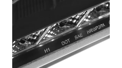 Spec-D Projector Headlights w/ SMD LED Light Strip (Matte Black Housing/Clear Lens) Hyundai Genesis Coupe 2010-2012                                     - 2LHP-GENS210JM-V2-TM - Image 8