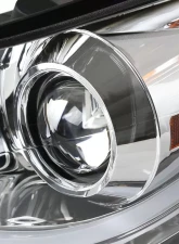 Spec-D LED Bar Projector Headlights (Chrome Housing/Clear Lens) Hyundai Elantra 2011-2013                                     - 2LHP-HTRA11-TM - Image 3