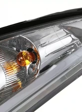 Spec-D LED Bar Projector Headlights (Chrome Housing/Clear Lens) Hyundai Elantra 2011-2013                                     - 2LHP-HTRA11-TM - Image 4