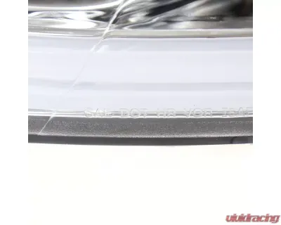 Spec-D LED Bar Projector Headlights (Chrome Housing/Clear Lens) Hyundai Elantra 2011-2013 - 2LHP-HTRA11-TM