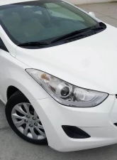 Spec-D LED Bar Projector Headlights (Chrome Housing/Clear Lens) Hyundai Elantra 2011-2013                                     - 2LHP-HTRA11-TM - Image 8