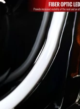 Spec-D LED Bar Projector Headlights (Jet Black Housing/Clear Lens) Chevrolet Impala | Monte Carlo 2006-2015                                     - 2LHP-IPA06BK-TM - Image 4