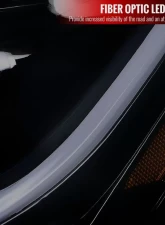 Spec-D LED Bar Projector Headlights (Glossy Black Housing/Smoked Lens) Chevrolet Impala | Monte Carlo 2006-2015                                     - 2LHP-IPA06G-TM - Image 4