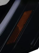 Spec-D LED Bar Projector Headlights (Glossy Black Housing/Smoked Lens) Chevrolet Impala | Monte Carlo 2006-2015                                     - 2LHP-IPA06G-TM - Image 6