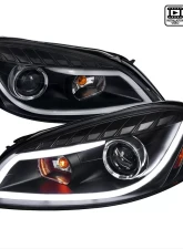 Spec-D LED Bar Projector Headlights (Matte Black Housing/Clear Lens) Chevrolet Impala | Monte Carlo 2006-2015                                     - 2LHP-IPA06JM-TM - Image 10