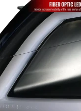 Spec-D LED Bar Projector Headlights (Matte Black Housing/Clear Lens) Chevrolet Impala | Monte Carlo 2006-2015                                     - 2LHP-IPA06JM-TM - Image 4