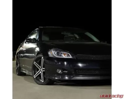 Spec-D LED Bar Projector Headlights (Matte Black Housing/Clear Lens) Chevrolet Impala | Monte Carlo 2006-2015 - 2LHP-IPA06JM-TM