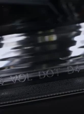 Spec-D SMD LED Light Strip Projector Headlights w/ Sequential Turn Signals (Glossy Black Housing/Smoked Lens) Lexus IS250 | IS350 2006-2010                                     - 2LHP-IS25006G-SQ-TM - Image 8