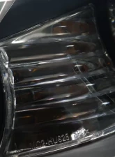 Spec-D SMD LED Light Strip Projector Headlights w/ LED Turn Signal Lights (Matte Black Housing/Clear Lens) Lexus IS250 | IS350 2006-2010                                     - 2LHP-IS25006JM-TM - Image 5