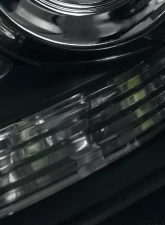 Spec-D SMD LED Light Strip Projector Headlights w/ LED Turn Signal Lights (Matte Black Housing/Clear Lens) Lexus IS250 | IS350 2006-2010                                     - 2LHP-IS25006JM-TM - Image 6