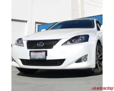 Spec-D SMD LED Light Strip Projector Headlights w/ LED Turn Signal Lights (Matte Black Housing/Clear Lens) Lexus IS250 | IS350 2006-2010 - 2LHP-IS25006JM-TM