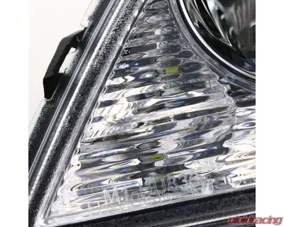 Spec-D Projector Headlights w/ LED Light Strip & LED Turn Signal Lights (Matte Black Housing/Clear Lens) Lexus IS300 2001-2005 - 2LHP-IS30001JM-TM