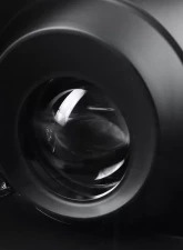 Spec-D Projector Headlights w/ LED Light Strip & LED Turn Signal Lights (Matte Black Housing/Clear Lens) Lexus IS300 2001-2005                                     - 2LHP-IS30001JM-TM - Image 5