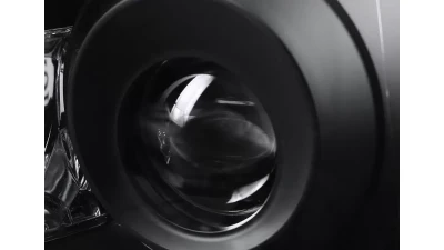 Spec-D Projector Headlights w/ LED Light Strip & LED Turn Signal Lights (Matte Black Housing/Clear Lens) Lexus IS300 2001-2005                                     - 2LHP-IS30001JM-TM - Image 5