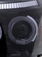 Spec-D Dual Halo Projector Headlights (Glossy Black Housing/Smoked Lens) Dodge Magnum 2005-2007                                     - 2LHP-MAG05G-TM - Image 3