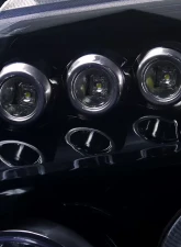 Spec-D Dual Halo Projector Headlights (Glossy Black Housing/Smoked Lens) Dodge Magnum 2005-2007                                     - 2LHP-MAG05G-TM - Image 6