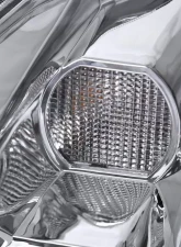 Spec-D Projector Headlights w/ Amber Reflectors (Chrome Housing/Clear Lens) Nissan Maxima 2004-2006                                     - 2LHP-MAX04-RS - Image 5