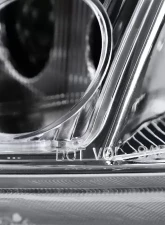 Spec-D Projector Headlights w/ Amber Reflectors (Chrome Housing/Clear Lens) Nissan Maxima 2004-2006                                     - 2LHP-MAX04-RS - Image 7