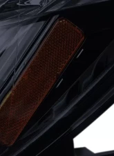 Spec-D LED Bar Projector Headlights w/ LED Turn Signal Lights (Glossy Black Housing/Smoked Lens) Chevrolet Malibu 2008-2012                                     - 2LHP-MBU08G-TM - Image 7