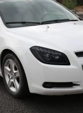 Spec-D LED Bar Projector Headlights w/ LED Turn Signal Lights (Glossy Black Housing/Smoked Lens) Chevrolet Malibu 2008-2012                                     - 2LHP-MBU08G-TM - Image 10