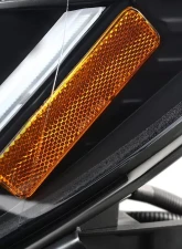 Spec-D LED Bar Projector Headlights w/ LED Turn Signal Lights (Matte Black Housing/Clear Lens) Chevrolet Malibu 2008-2012                                     - 2LHP-MBU08JM-TM - Image 7