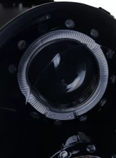 Spec-D Halo Projector Headlights (Glossy Black Housing/Smoked Lens) Mini Cooper | Cooper S 2007-2015                                     - 2LHP-MINI06G-TM - Image 4