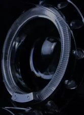 Spec-D Halo Projector Headlights (Glossy Black Housing/Smoked Lens) Mini Cooper | Cooper S 2007-2015                                     - 2LHP-MINI06G-TM - Image 6